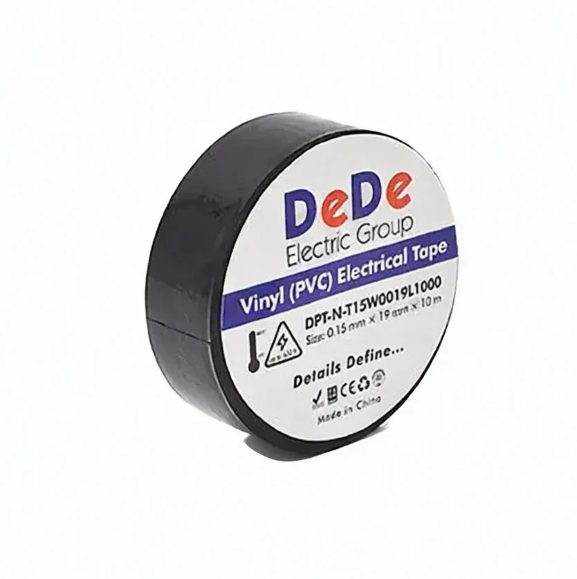 DeDe DPT electrical tape · black 10 m